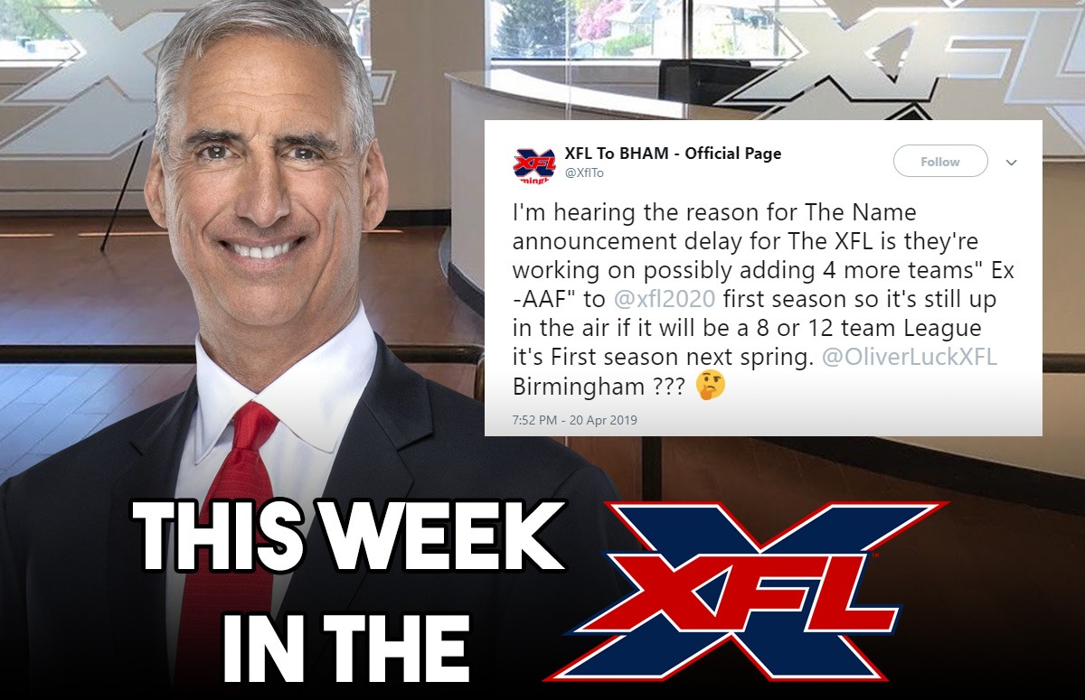 This Week in the XFL | Office Space, Elevate Partnership.... XFL to Birmingham?